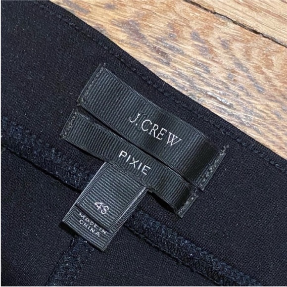 J Crew Pixie Pants 4S J Crew Black Pants - Picture 3 of 10